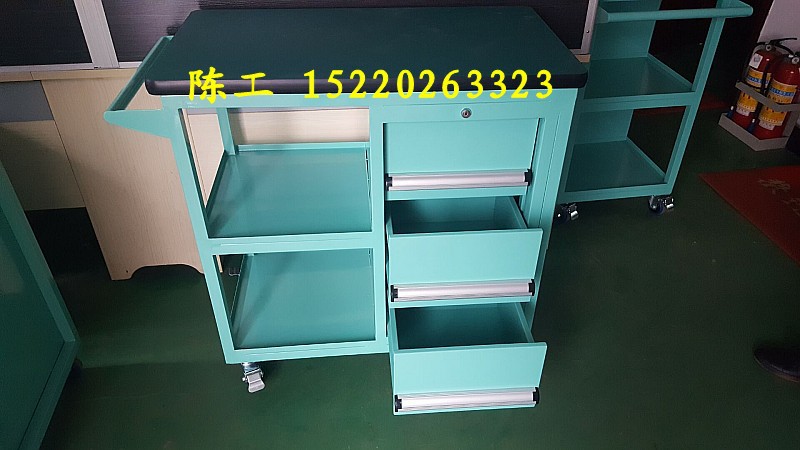 手推三抽工具车1_conew1