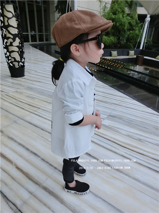 Chemise fille à manche longue - Ref 2085206 Image 14