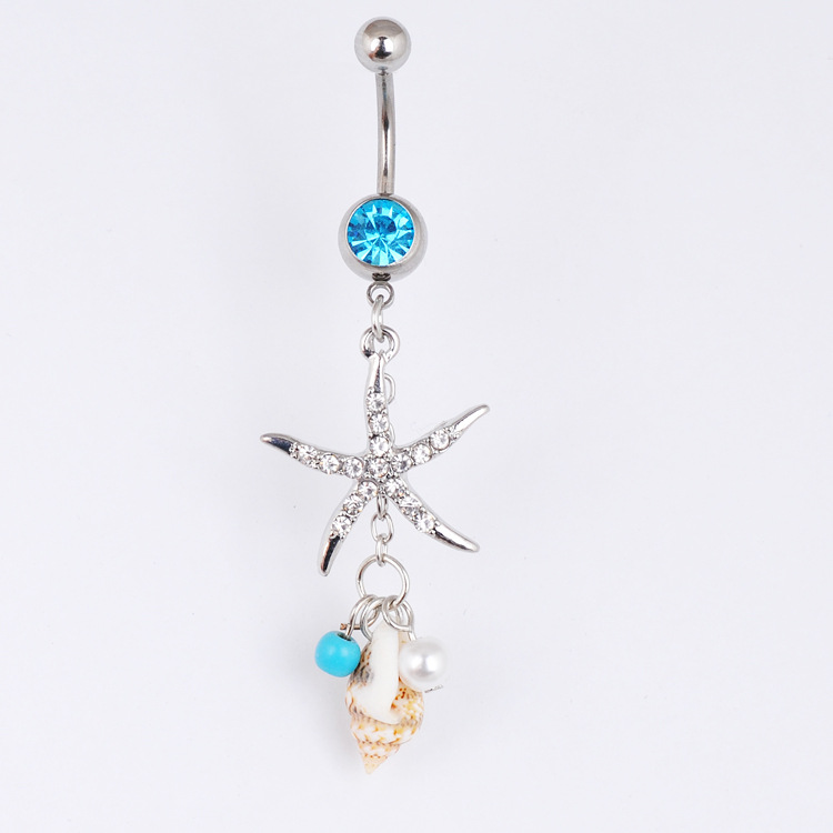 Nuovi gioielli Pierci intarsiati con diamanti, orecchini a bottone per ombelico, orecchini a bottone per sopracciglio e labbra, all'ingrosso_voghion.com