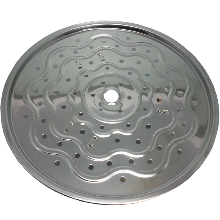 Manufacturer's stainless steel steamer with a double bottom, Korean-style two-layer steamer, steamer cage, household multi-functional export steamer detail image 17