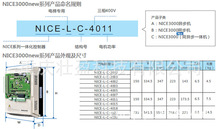 NICE3000-W-4007-B3汇川默纳克电梯变频器NICE3000-W-4015-B3