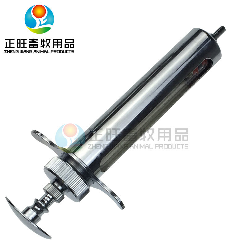 Aguja de inyección de piqiao inyector de vacunas continuo inyector de metal ajustable multiespecificación vacunador veterinario