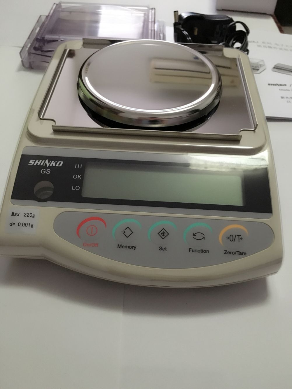 GS323日本新光电子天平秤GS423新光电子珠宝称 GS323 GS423 GS623