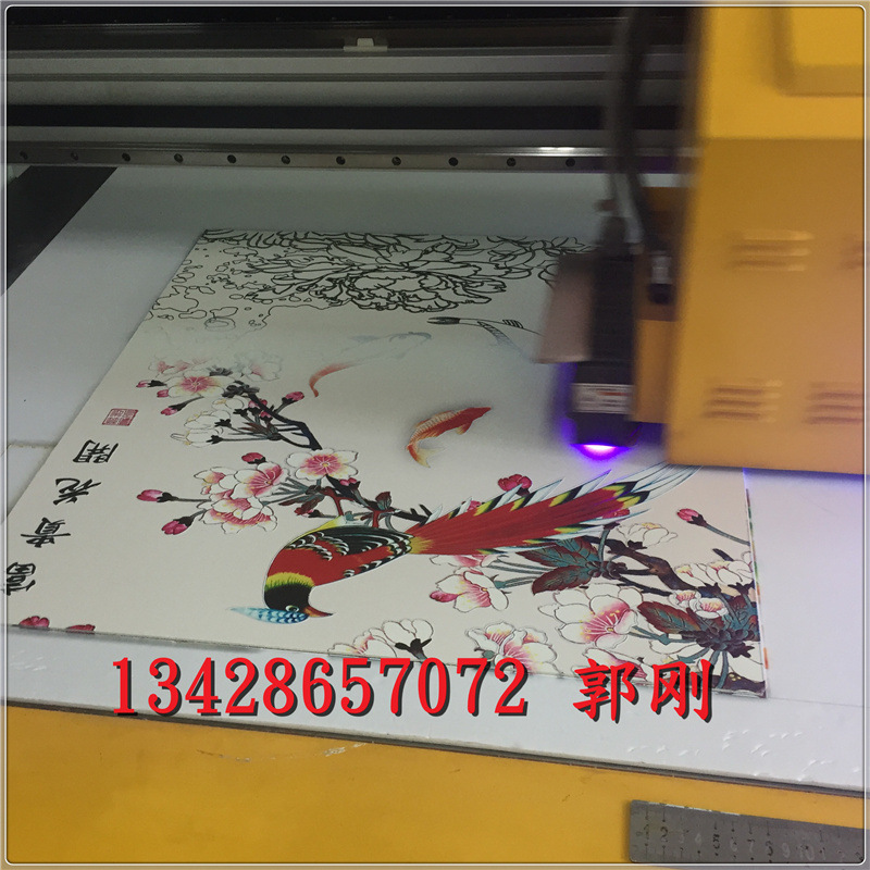 双排2030集成墙板打印机 生态木墙板打印机