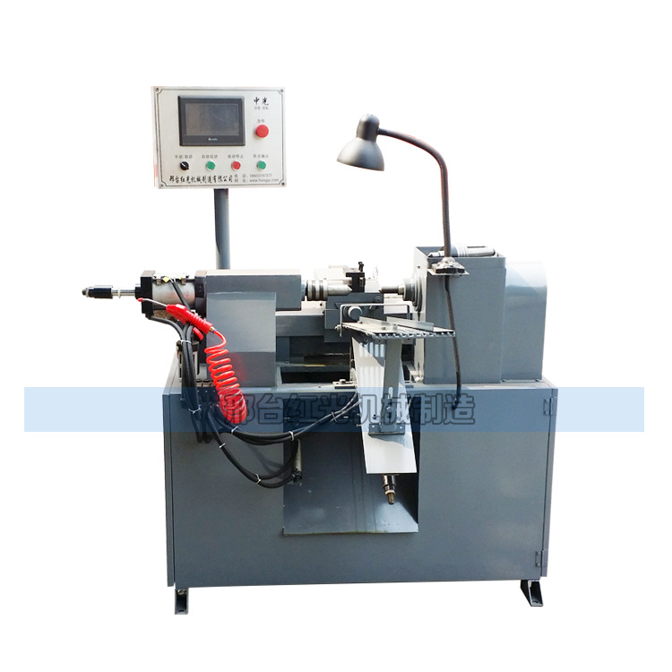 套筒自动扒皮机 一把刀套筒扒皮倒角机 攻丝机