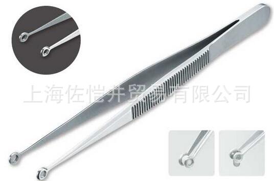 日本原装正品  HOZAN/宝山 P-878 镊子 尖端为圆形的镊子