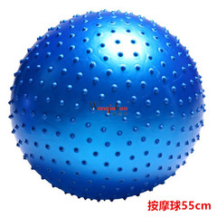 Massage Granule Yoga Ball, Tactile Children's Sensory Training, Contoured Spiky Design, Fitness & Pregnancy Support, 55cm Yoga Exercise Ball