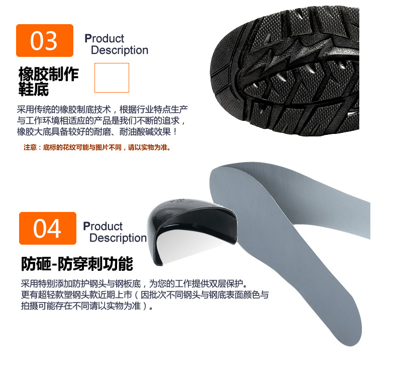 Chaussures de sécurité - Dégâts de puissance - Ref 3405164 Image 15