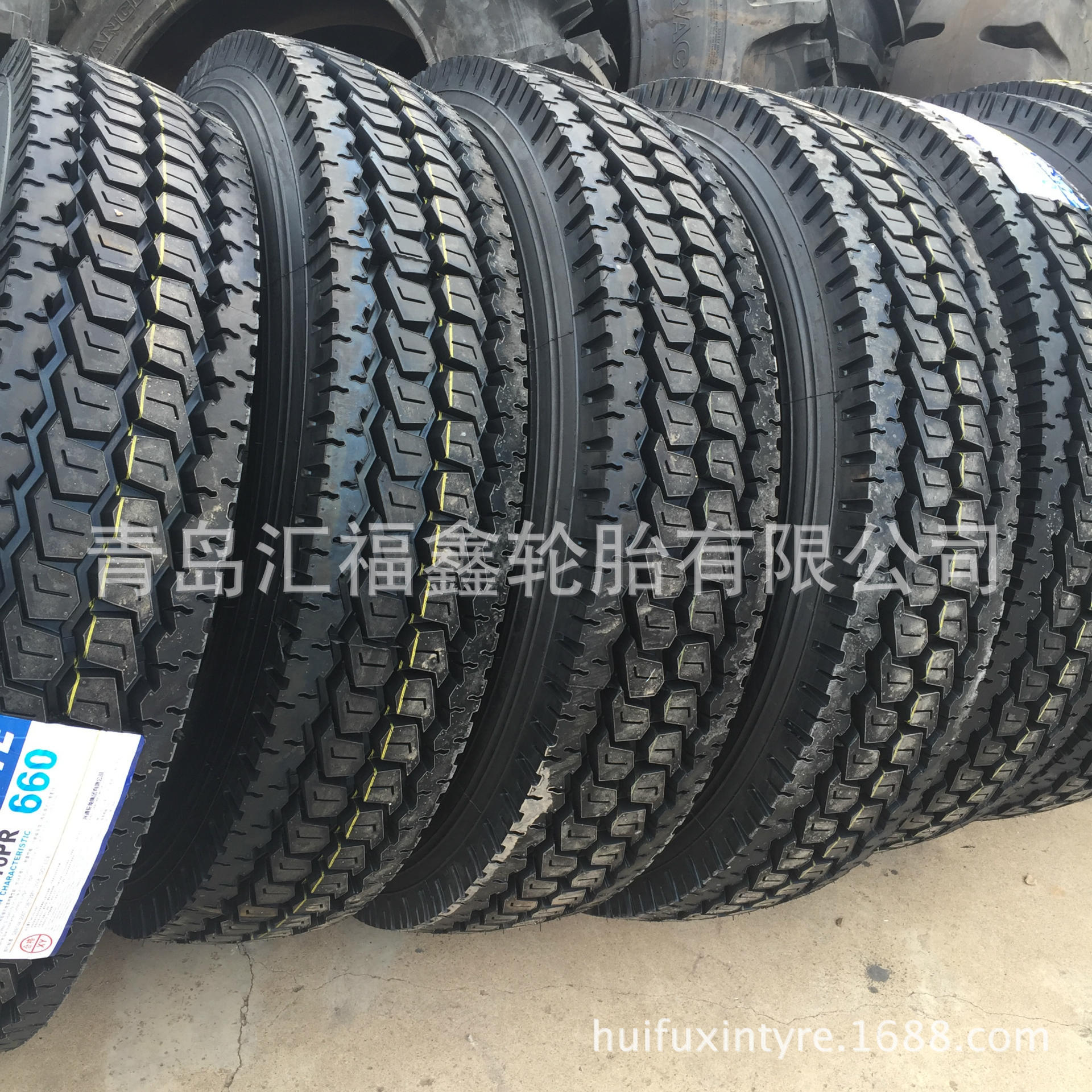 现货销售及出口轮胎卡车轮胎11R24.5 钢丝卡车胎 660块花支持出口