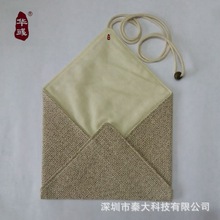 华彧棉麻质地加厚 文玩 香盒 香筒 香具收纳袋 刮痧板养生梳收纳