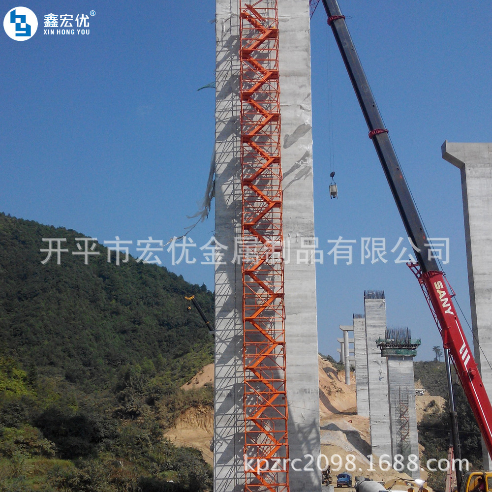 桥梁施工安全爬梯 墩柱施工安全爬梯 安全爬梯 厂家直销