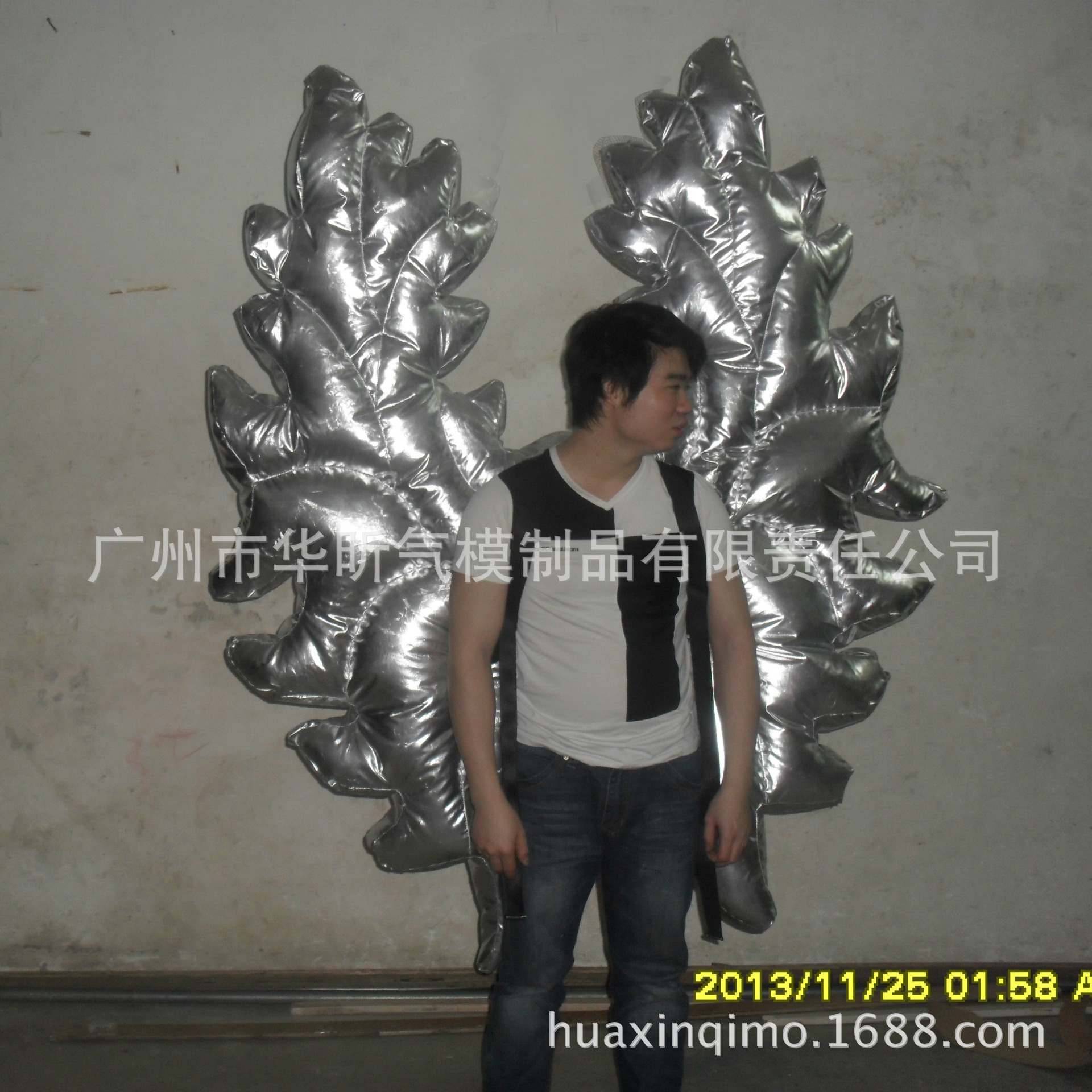 舞台演出道具/翅膀气模/充气演出服装/派对策划/酒吧活动道具