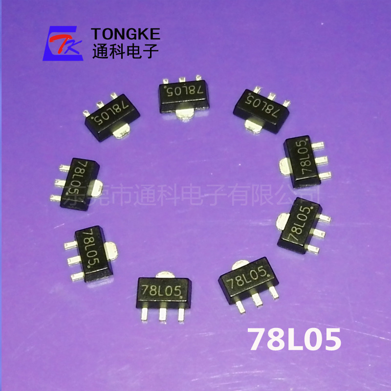 ѹ78L05  SOT-89 оƬ  ֻ