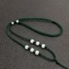 Glossy necklace cord from pearl, beads, accessory, strap, wholesale