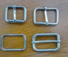 Spot supply 3mm coarse metal regulating buckle bin semi -circular circle luggage accessories daily flocking needle buckle