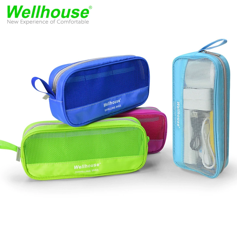 Сумка-органайзер Wellhouse для путешествий с зарядкой, защитный USB-накопитель