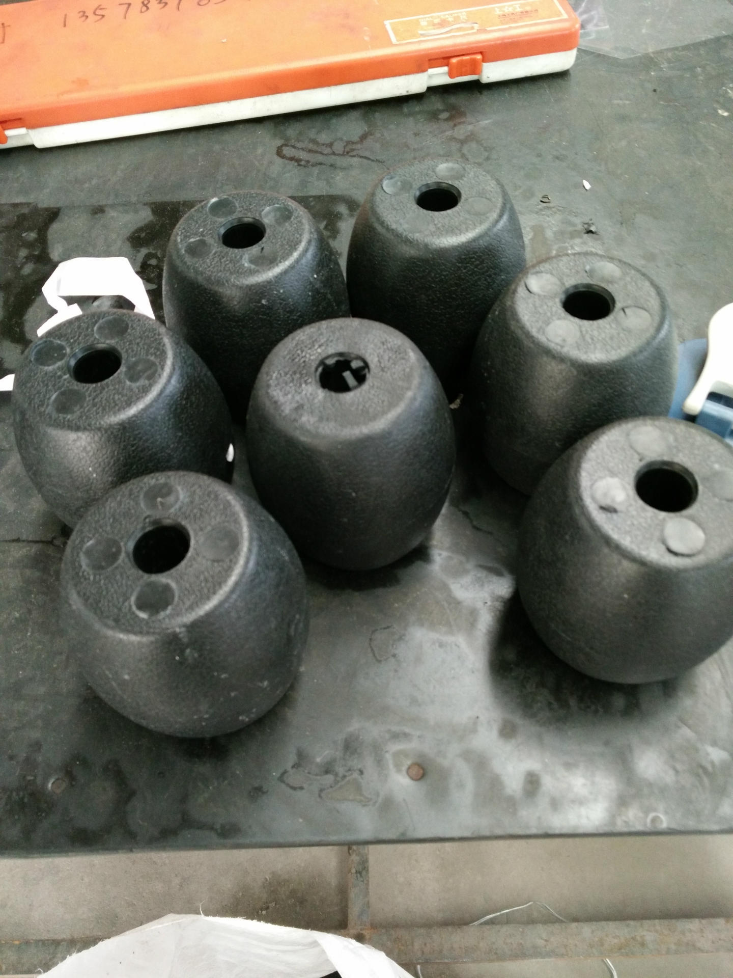 清洗机用塑料轮子PVC 5x2.75 寸  轮子