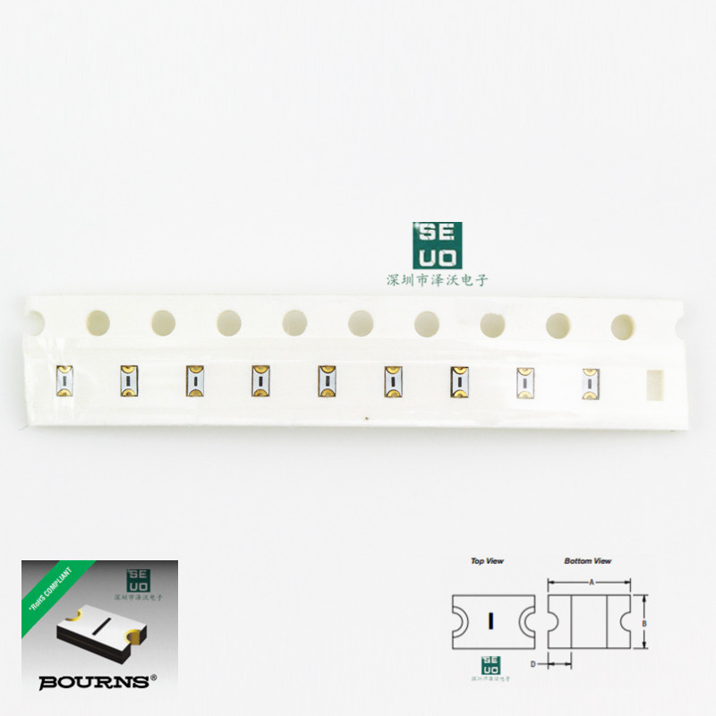 BOURNS/邦思品牌贴片SMD自恢复0603-0.5A保险丝MF-FSMF050X-2