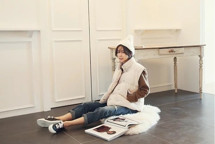 Gilet femme en Mélange de coton - Ref 3318318 Image 55