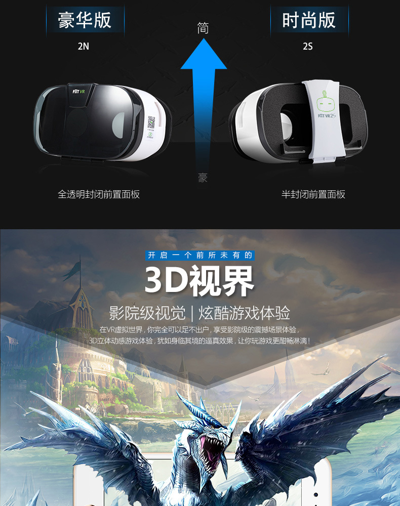 Lunettes VR ou 3D FIIT - Ref 1225456 Image 6