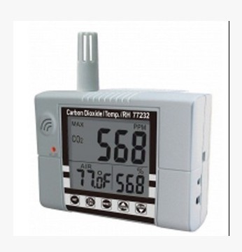 台湾衡欣AZ-77232壁挂式二氧化碳检测仪