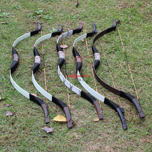 Bow and arrow youth recurve bow children's bow used for practice youth outdoor children's bow children's toy bow
