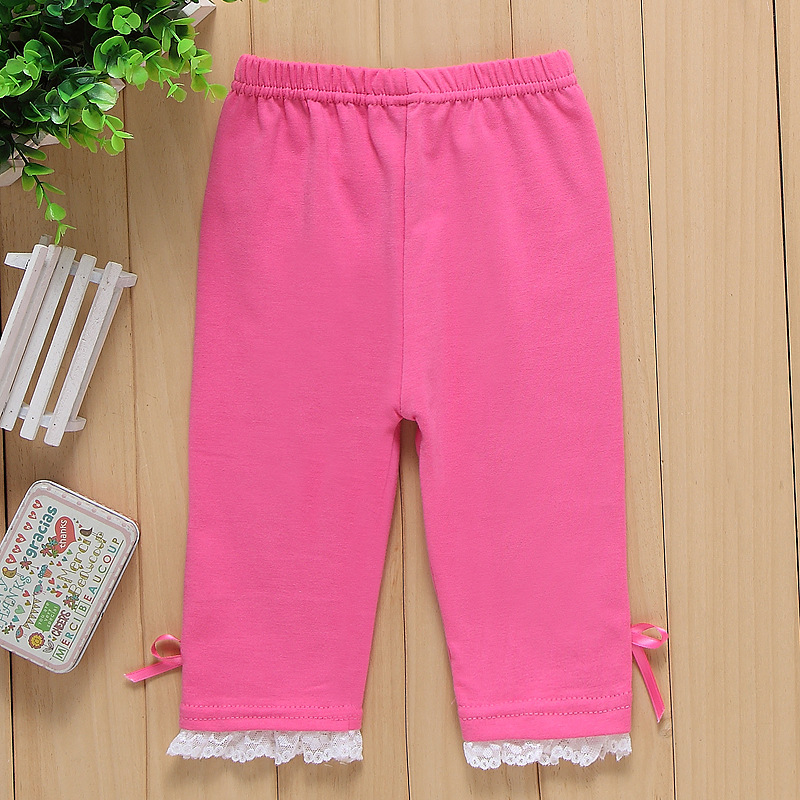 Pantalon fille en Toile de coton - Ref 2064125 Image 6