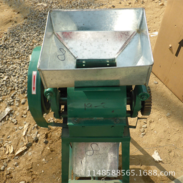 杂粮豆子轧扁机 挤扁机图片 小型五谷杂粮挤扁机 可调试压扁机