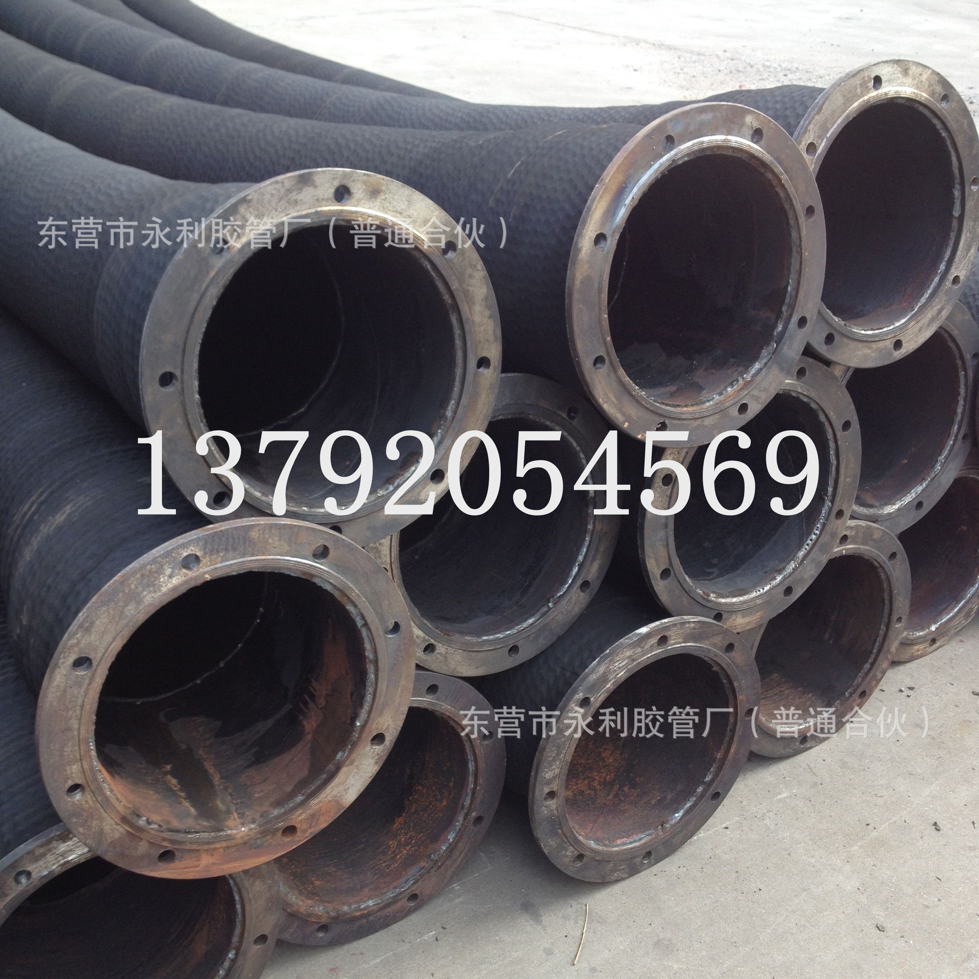 大口径钢丝吸排胶管DN100mm-800mm钢丝骨架吸排管