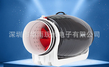 圆形抽风机  HDD-150P  管道风机 深圳厂家现货 鸿冠品牌