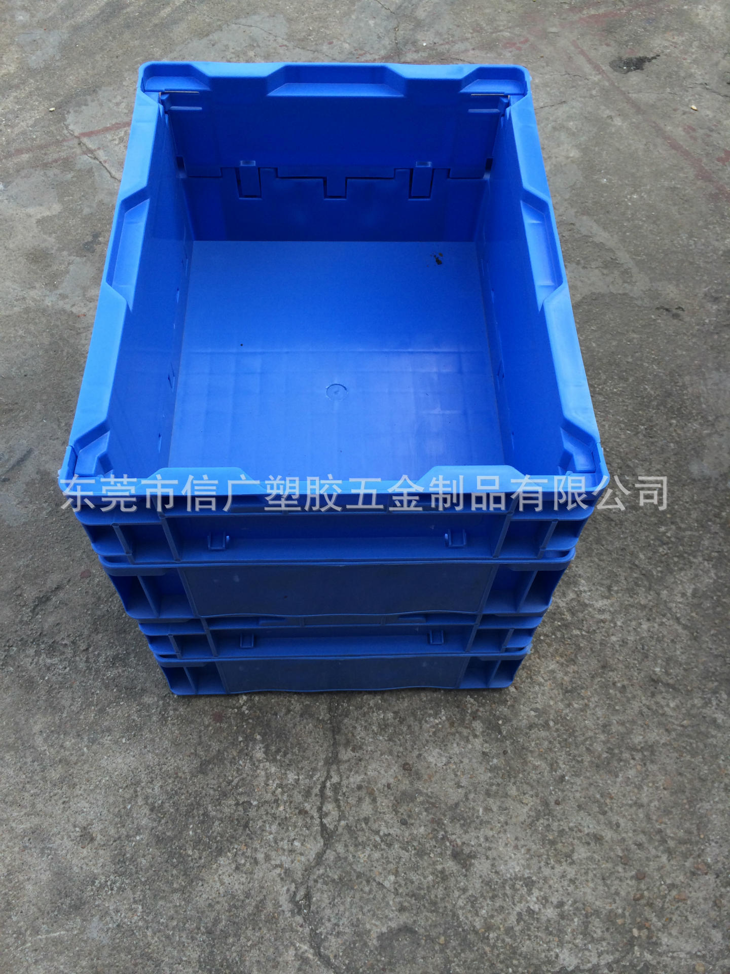 EPO-S503折叠箱 欧标塑料周转箱 仓库周转物流箱 汽配五金周转箱