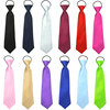 Children's tie, red accessory suitable for men and women, wholesale