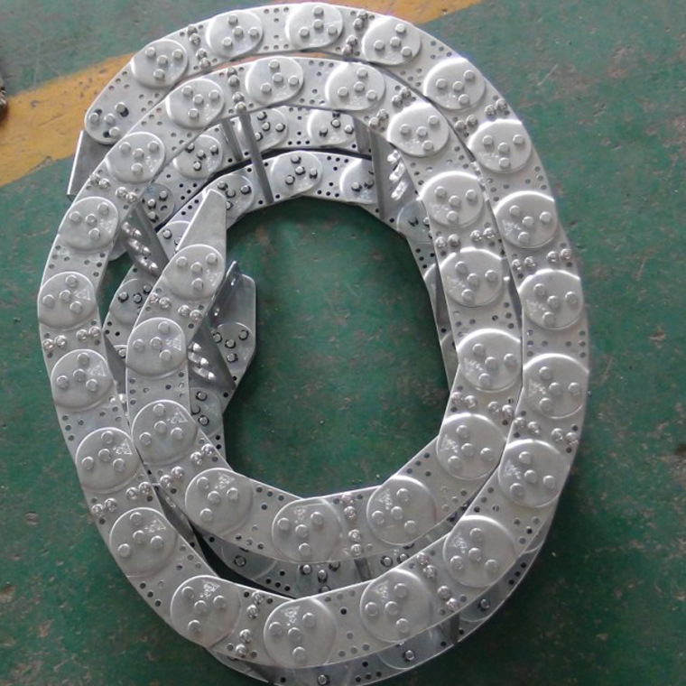 钢制拖链二型打孔