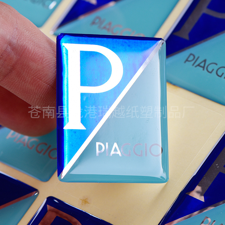 订做创意水晶滴胶贴纸 防晒logo滴塑标 亚银防水滴胶不干胶定制-阿里巴巴