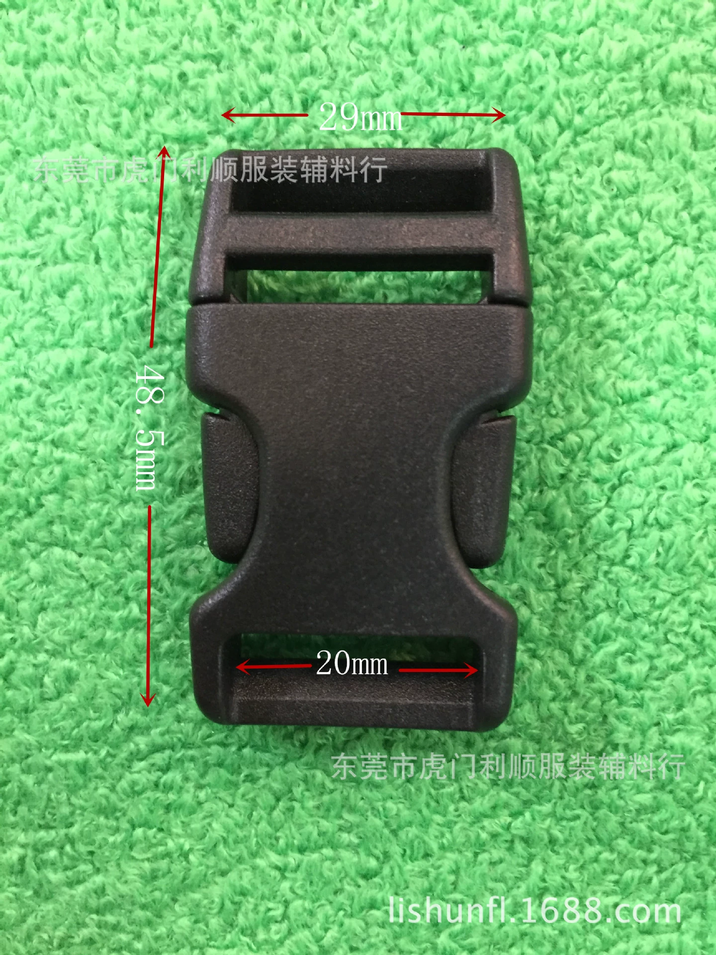 Поставляет производителю пластиковые пряжки 20 мм, 6-точечные пряжки, защитные пряжки, мужские и женские пряжки с регулировкой ремня для домашних животных.