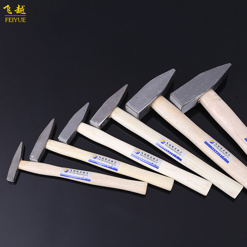 自产木柄钳工锤 装饰装潢专用铁榔头300g 土木工程施工铁锤子