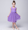 Girls dress a fashion on behalf of Europe sleeveless Chiffon Sweet Princess Dress