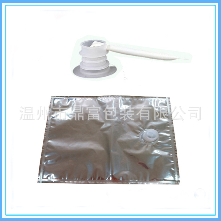 厂家直销果汁饮料bib盒中袋 带软管牛奶无菌袋 葡萄糖酒盒中袋