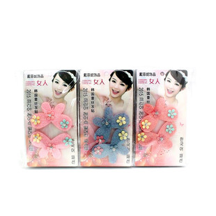 Bow hair stickers flower bangs stickers wholesale fixed seamless magic universal stickers Korean lace magic stickers