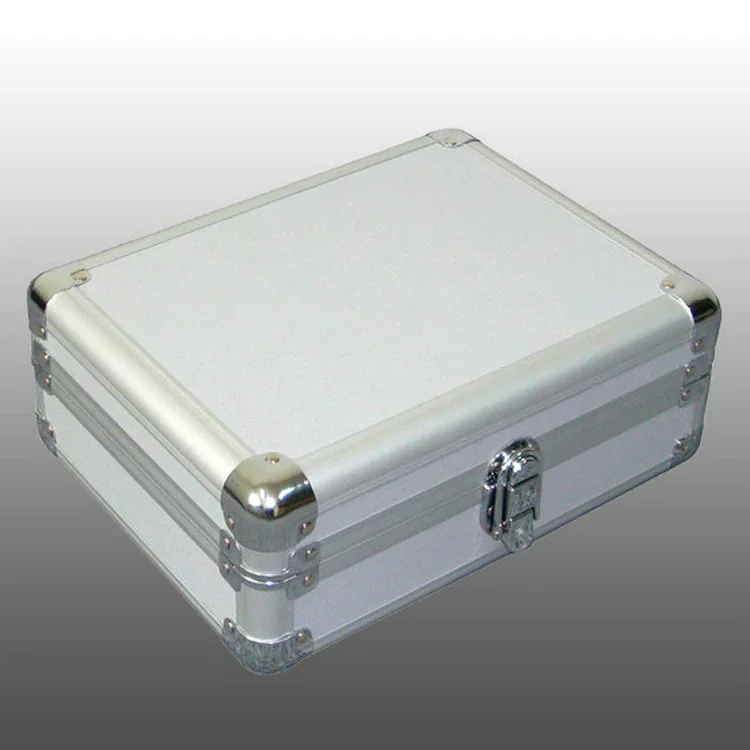 Портативная упаковочная коробка для инструментов Портативная коробка для инструментов из алюминиевого сплава Настраиваемый портативный мобильный ящик для инструментов