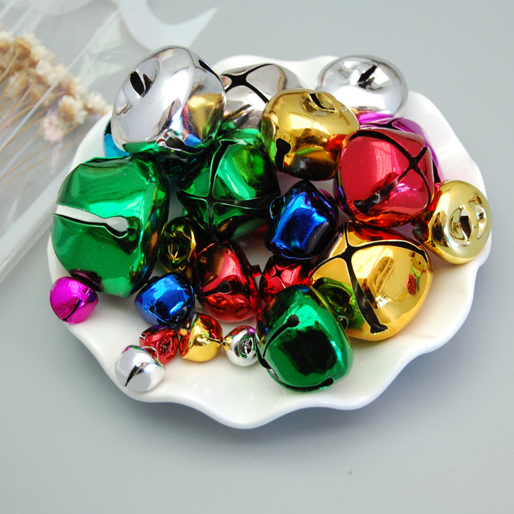 DIY handmade is doing jewelry accessories 10 36mm color crucifix Christmas decoration bell customizable