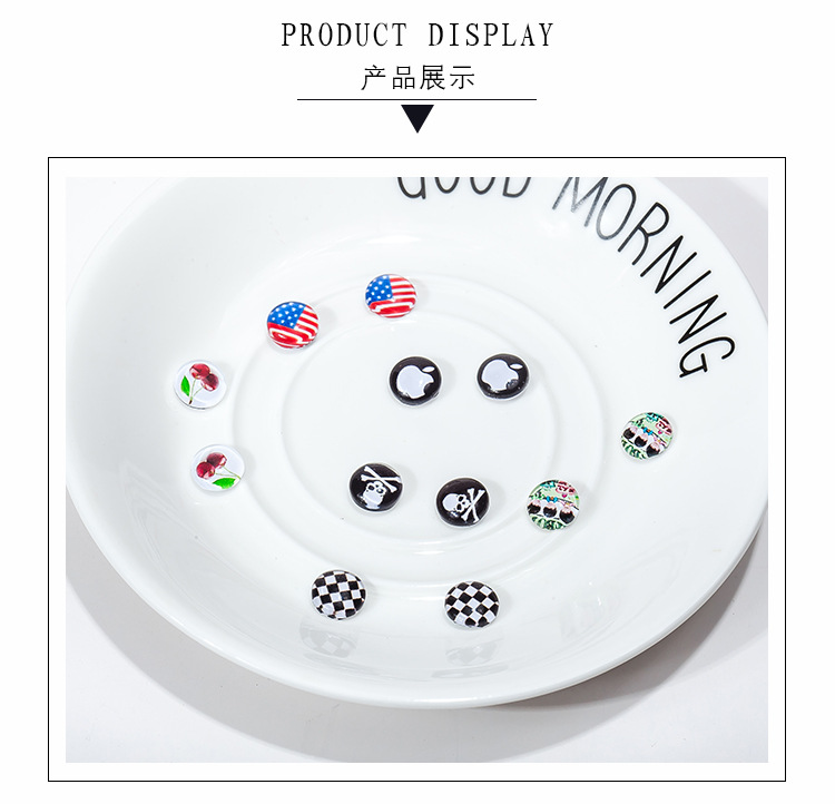 Korean Geometric Magnets For Men And Women's Non-pierced Earrings Wholesale display picture 11