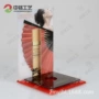 亚克力喷绘组合透明化妆品架