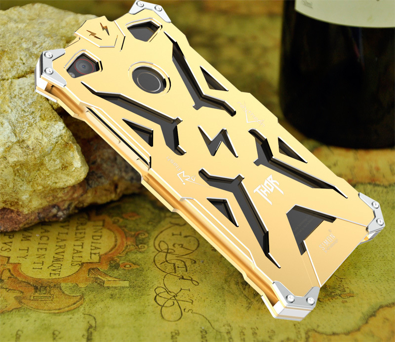 SIMON THOR Aviation Aluminum Alloy Shockproof Armor Metal Case Cover for ZTE nubia Z11 mini S