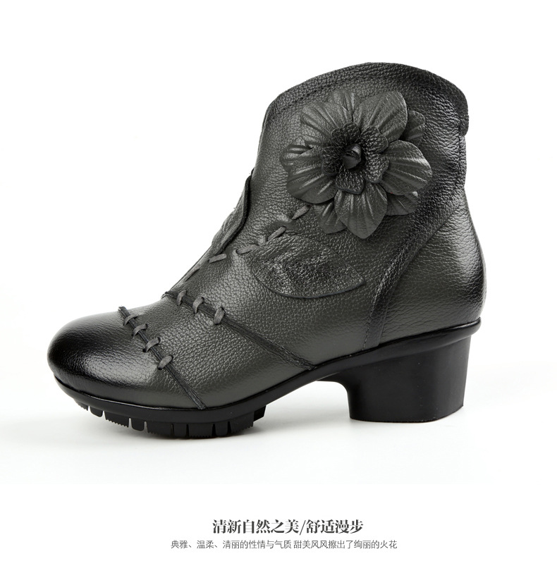 Bottes femme TRANQUILLEMENT en En cuir - Ref 3354879 Image 35