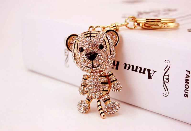 Cute Animal Alloy Metal Unisex Keychain display picture 1