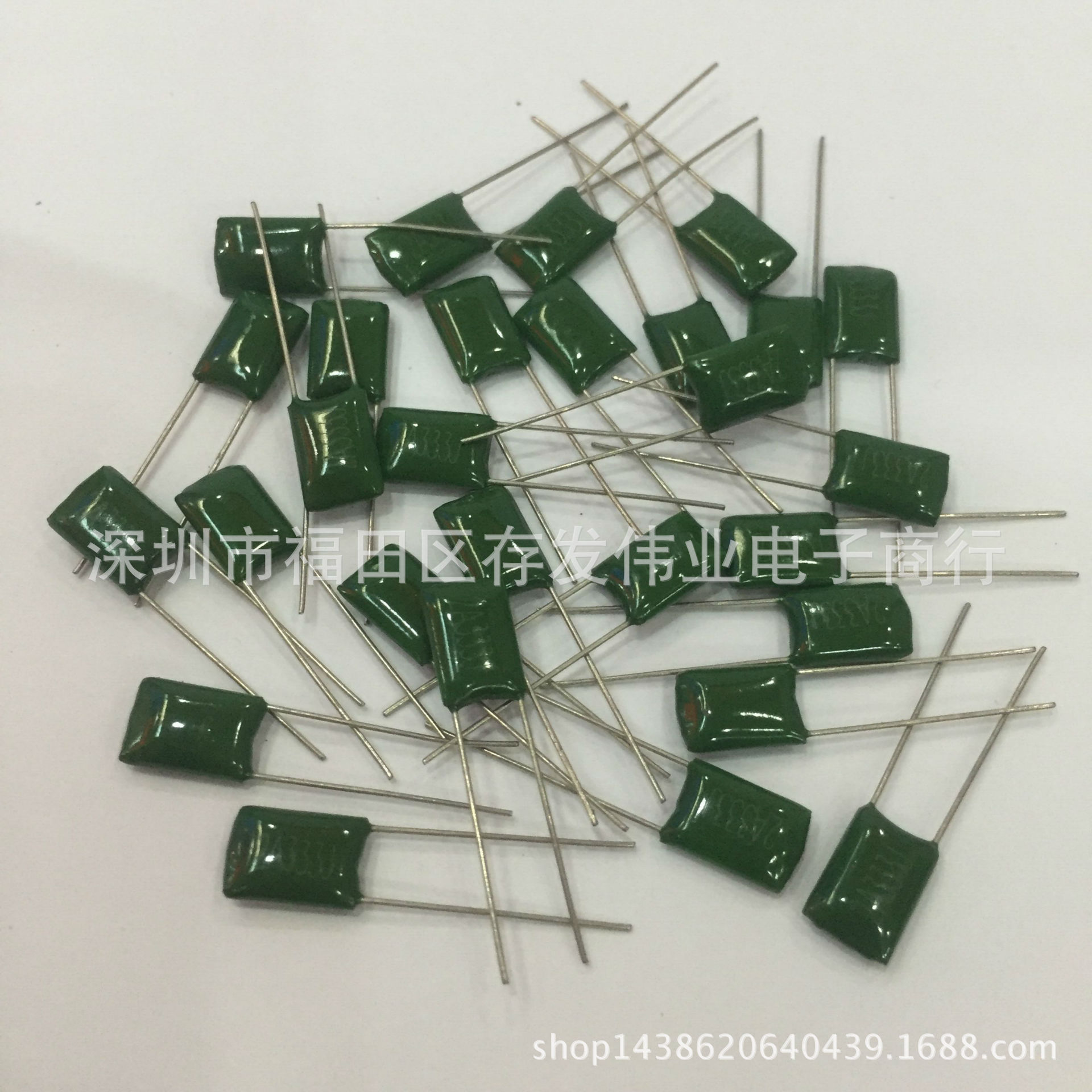 涤纶电容 CL11 2A123J 100V 0.012UF 12NF