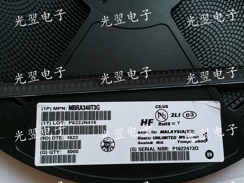 贴片肖特基二极管 MBRA340T3 MBRA320T3 MBRA2H100T3 SMA