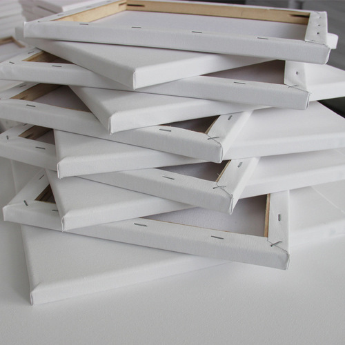 Canvas wholesale oil painting acrylic 20*30cm pure cotton canvas white canvas oil painting frame various rectangular inner frames