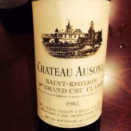 1982年欧颂酒庄干红葡萄酒 Chateau Ausone 1982年奥松红酒